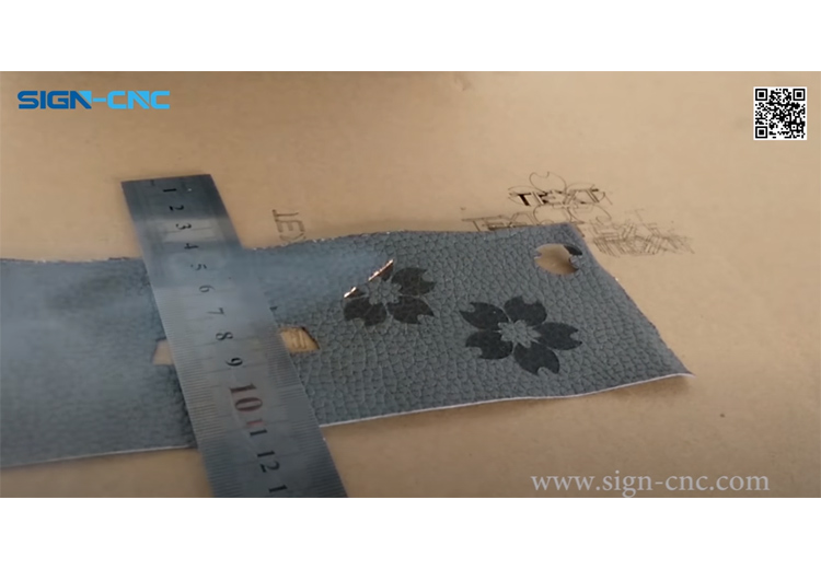 SIGN-CNC CO2打标机打标皮革